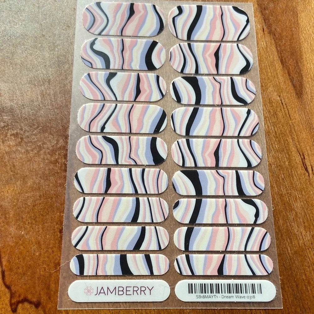 Jamberry “Dream Wave” Nail Wraps